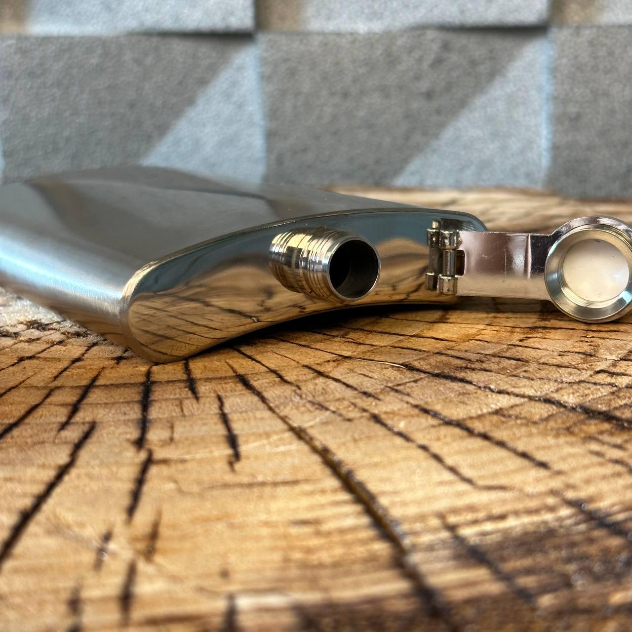 Фляга подарункова нержавіюча під гравіювання (61038) - фото 3 Фляга подарункова нержавіюча під гравіювання (61038) - фото 3