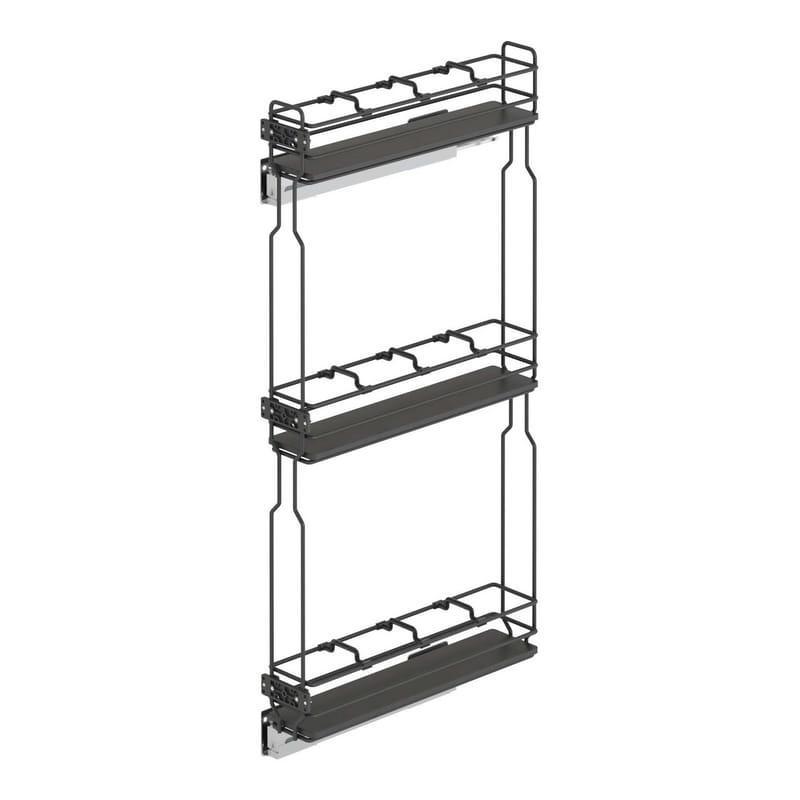 Галерея висувна права 106х450х920 мм 150 мм Антрацит (S-2916-A) - фото 2 Галерея висувна права 106х450х920 мм 150 мм Антрацит (S-2916-A) - фото 2