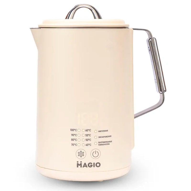Електрочайник Magio MG-516 з регулювання температури 1,5 л 1500W (26202743)