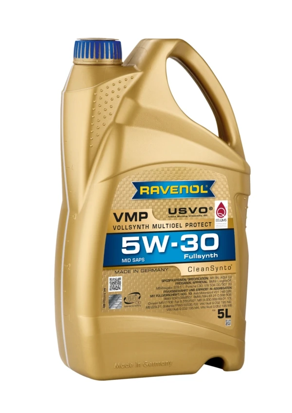 Моторна олива RAVENOL VMP 5W-30 синтетика 5 л (1111122-005) Моторна олива RAVENOL VMP 5W-30 синтетика 5 л (1111122-005)