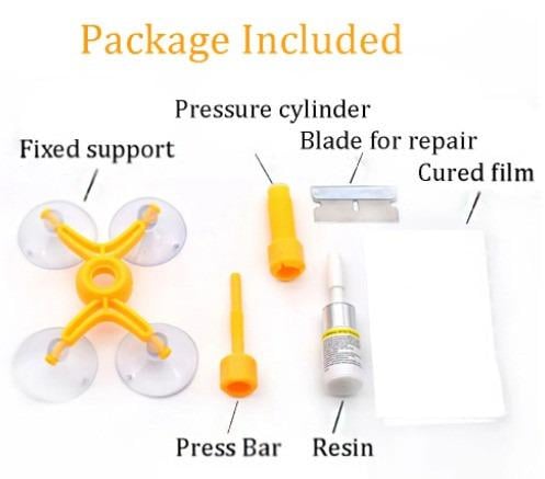 Набір для ремонту вітрового скла Versachem Windshield Repair Kit - фото 4 Набір для ремонту вітрового скла Versachem Windshield Repair Kit - фото 4