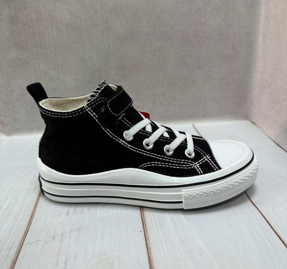 Кеды детские Apawwa converse высокие р. 36 Черный (12155888)