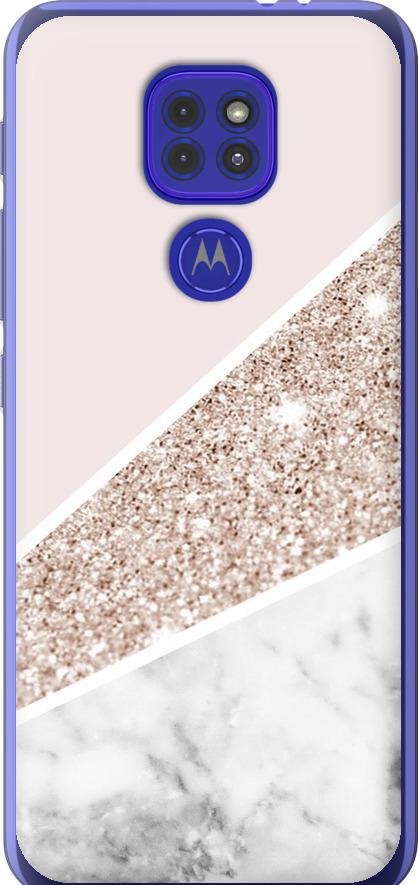 Чехол на Motorola G9 Play Пастельный мрамор (4342u-2105-42517)