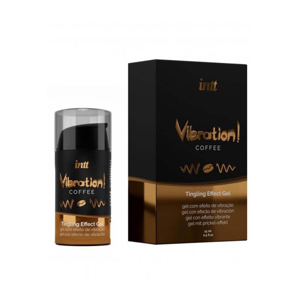Рідкий вібратор Intt Vibration Coffee 15 мл (IN15547) - фото 2