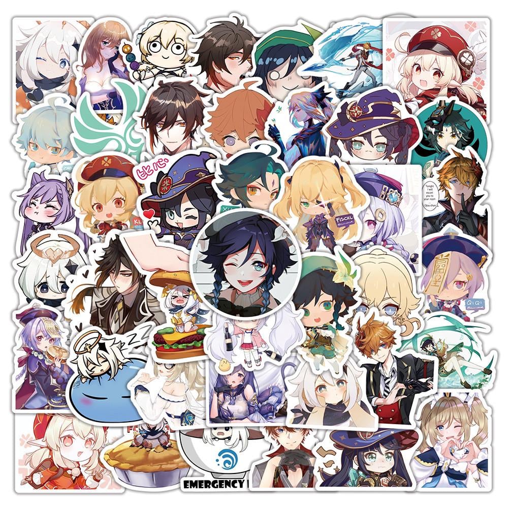 Стикеры виниловые №1 50 шт. (10468)