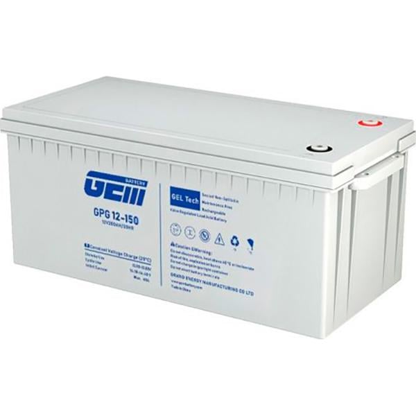 Батарея гелевая аккумуляторная GEM Battery 12V 150A GEL GPG 12-150 для ИБП (615271)