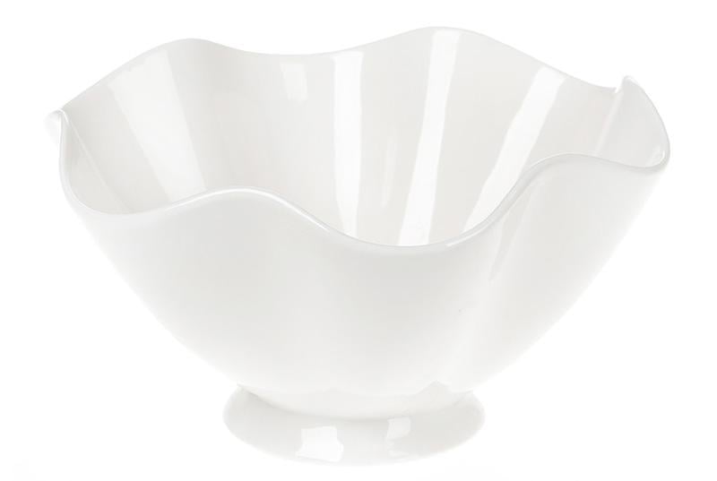 Набор фарфоровых салатников White City Волна 700 мл Ø 18 см 4 шт. Белый (BD-988-211-4) - фото 1 Набор фарфоровых салатников White City Волна 700 мл Ø 18 см 4 шт. Белый (BD-988-211-4) - фото 1