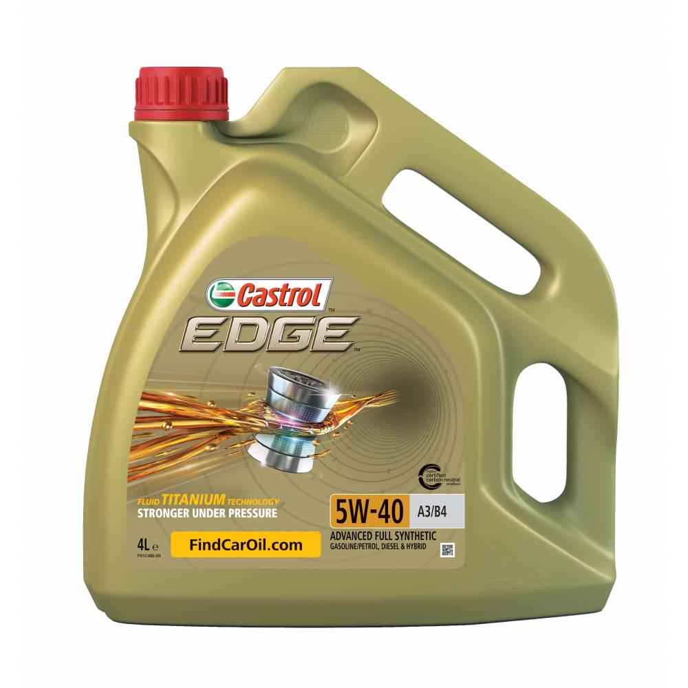 Моторне мастило Castrol Edge 5W40 4 л (PC-EDGE540-4X4T)