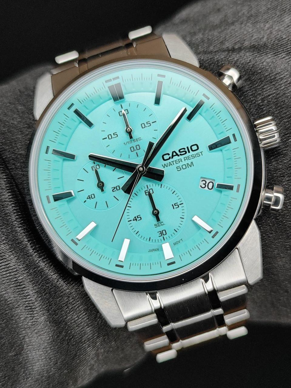 Наручные часы мужские Casio MTP-E510D-2A Timeless Collection Синий (2673574687)