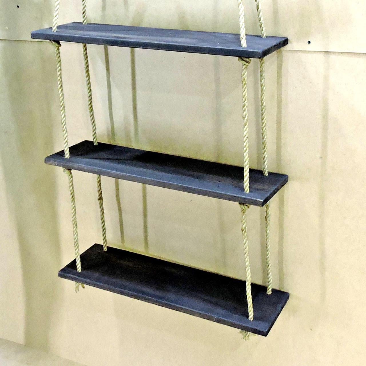 Полка настенная из дерева Лахта Венге (НСП-000912)