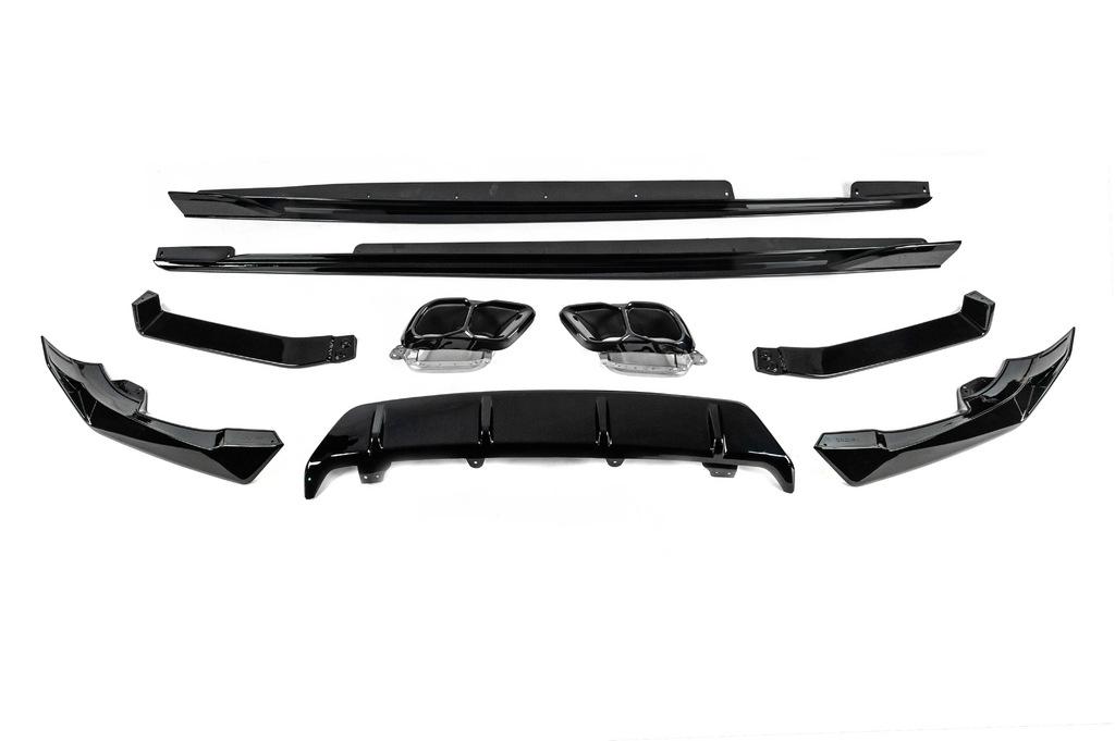 Комплект обвесов Paradigm Black Knight GBT для BMW X6 G06 2019- гг. abs-пластик Черный