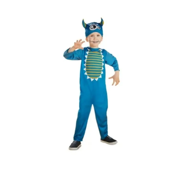 Костюм на Хэллоуин для мальчика Монстр 2-4 Синий (190345-2-4)