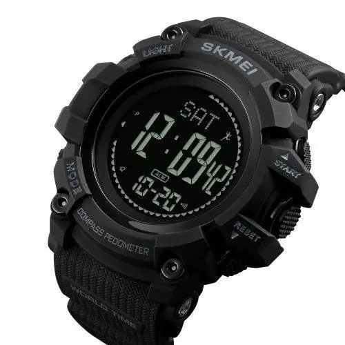 Годинник наручний чоловічий Skmei 1356BK Black (tf4650) - фото 2