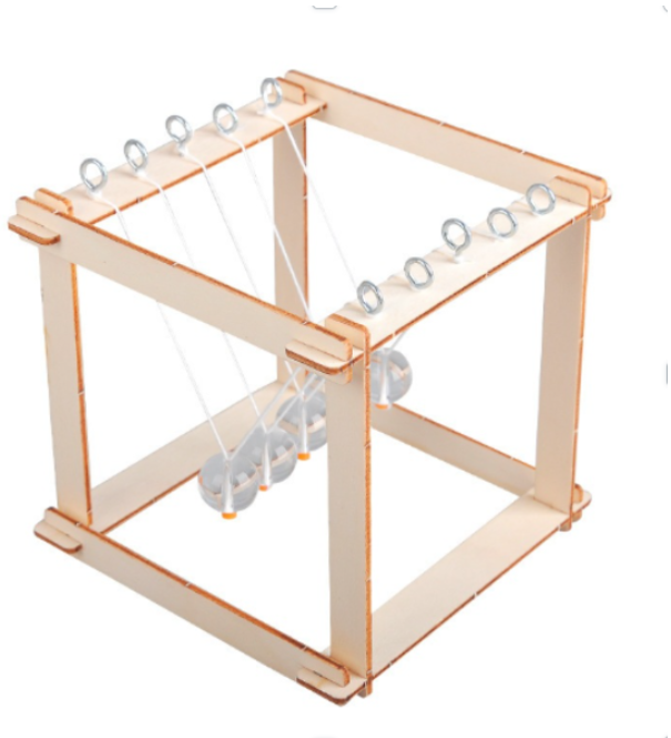 Конструктор 3D дерев'яний маятник Newton's Pendulum CH2045 (25281986)