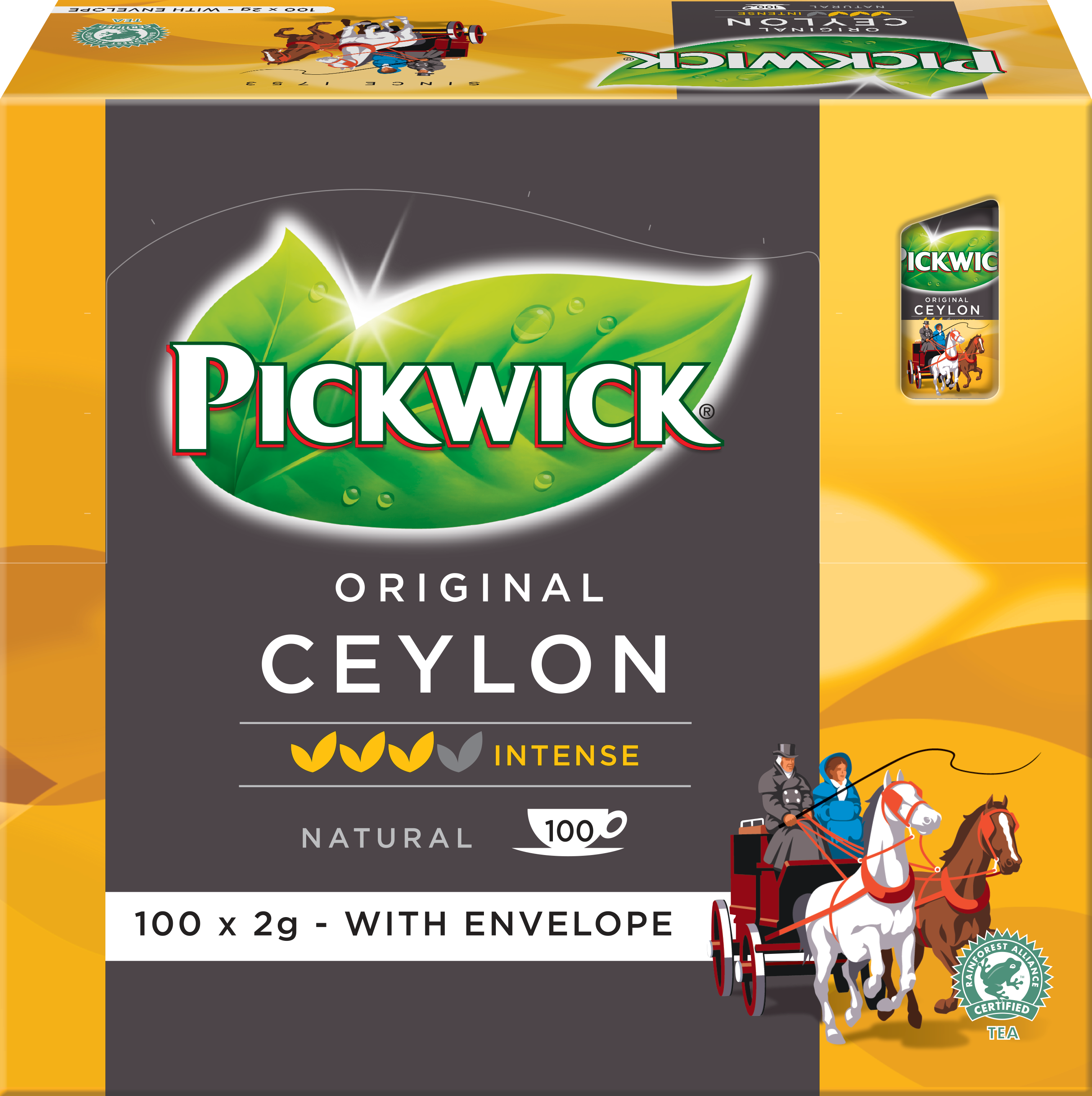 Чай чорний Ceylon Pickwick 200 г