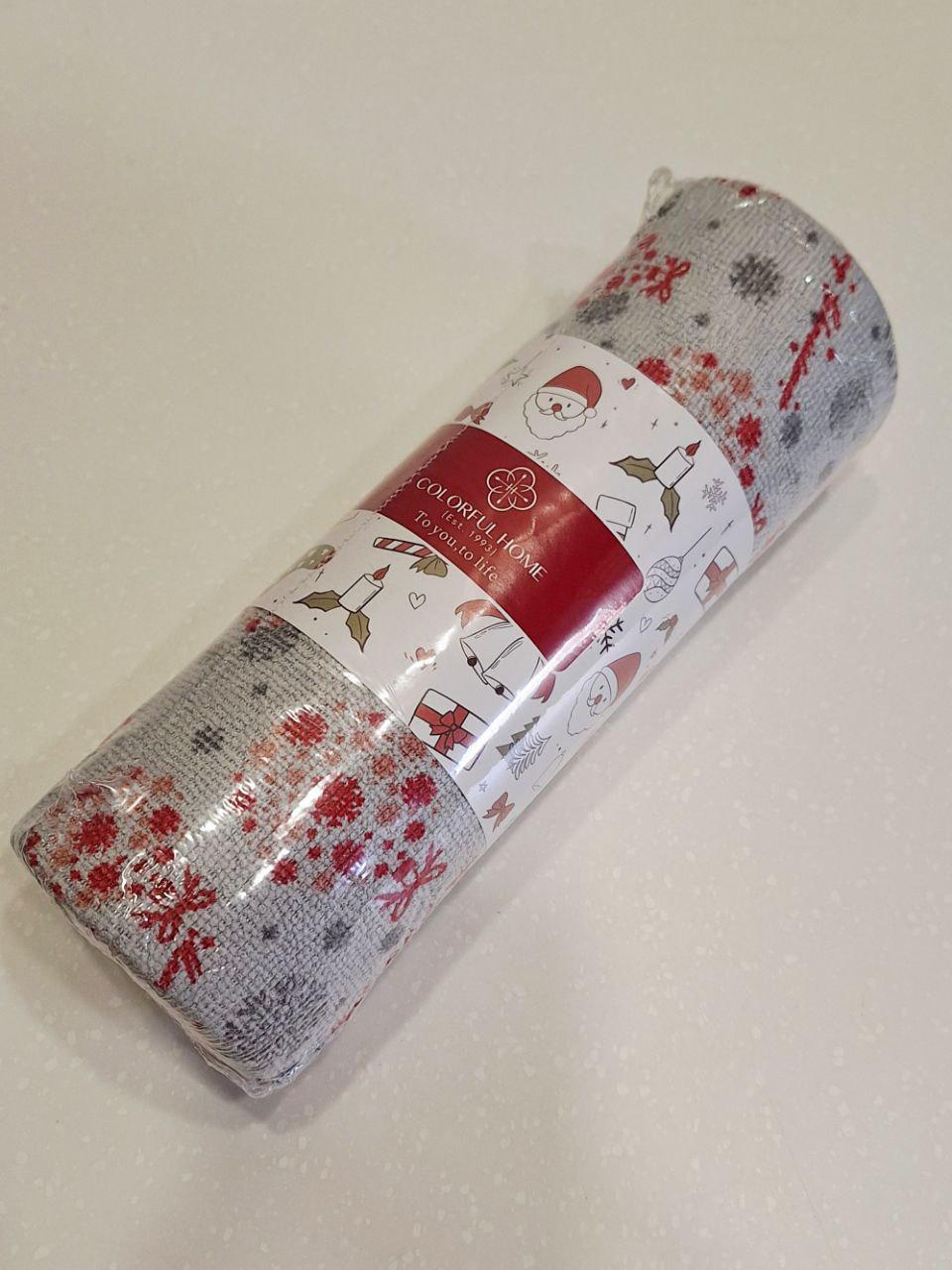 Полотенце отрывное в рулоне из микрофибры 25х25 см Снежинки (1525) Полотенце отрывное в рулоне из микрофибры 25х25 см Снежинки (1525)