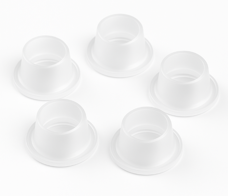 Набір герметичних ущільнювачів для крана змішувача труб і шлангів 5 шт. Прозорий (4176f01a)