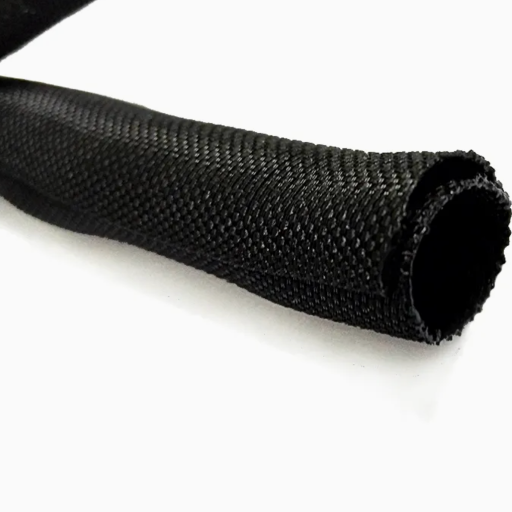 Оплетка кабельная защитная JDD самозакрывающаяся d 1,6 см Черный (000049044)