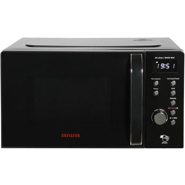 Микроволновая печь AIWA NAMICOOK CRYSTAL20 MW-202DG BK 20 л 700W гриль Child LOCK Black (90a88683)
