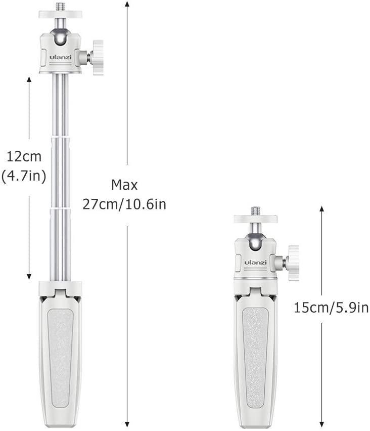 Мини-штатив Ulanzi MT-08 для камеры и смартфона White - фото 2