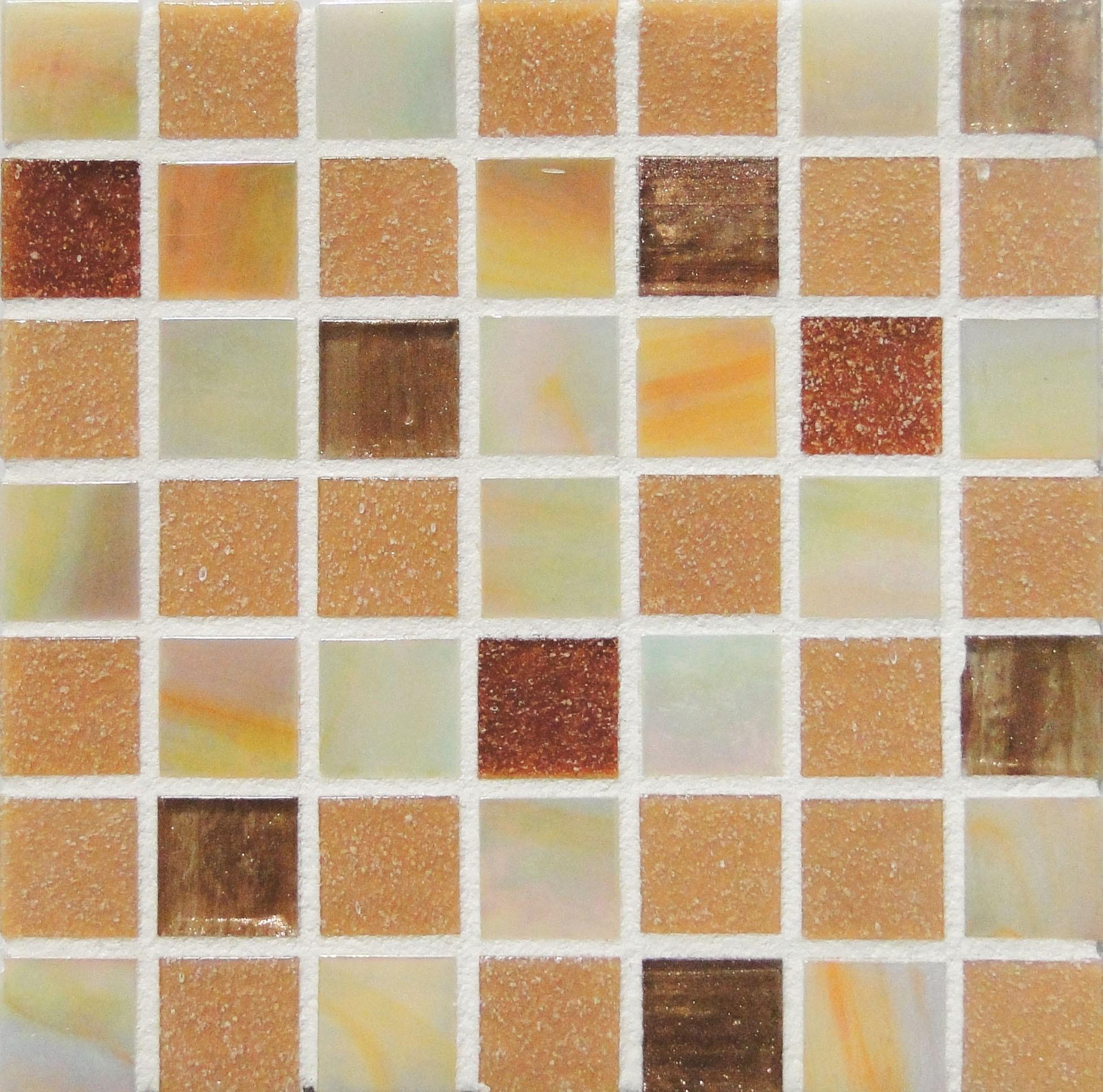 Скляна мозаїка плитка D-CORE Мікс IM-65 327х327 мм