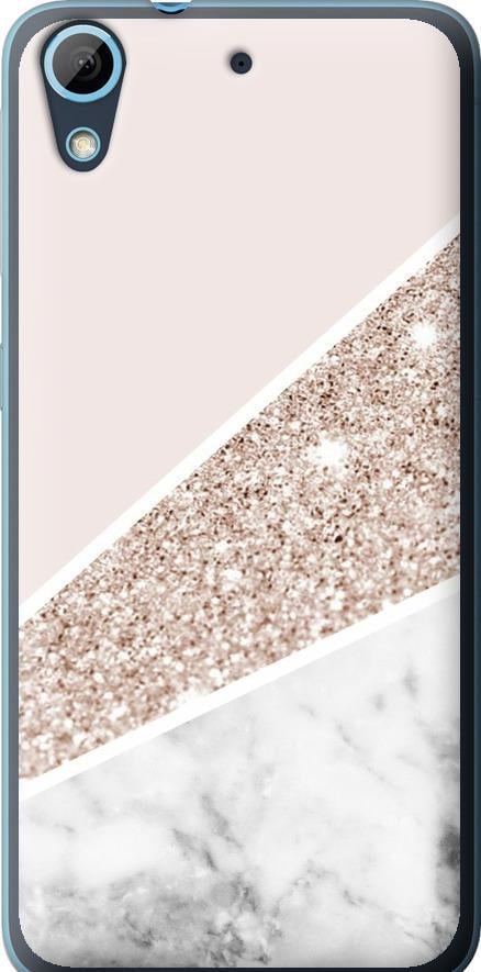 Чехол на HTC Desire 628 Dual Sim Пастельный мрамор (4342u-949-42517)