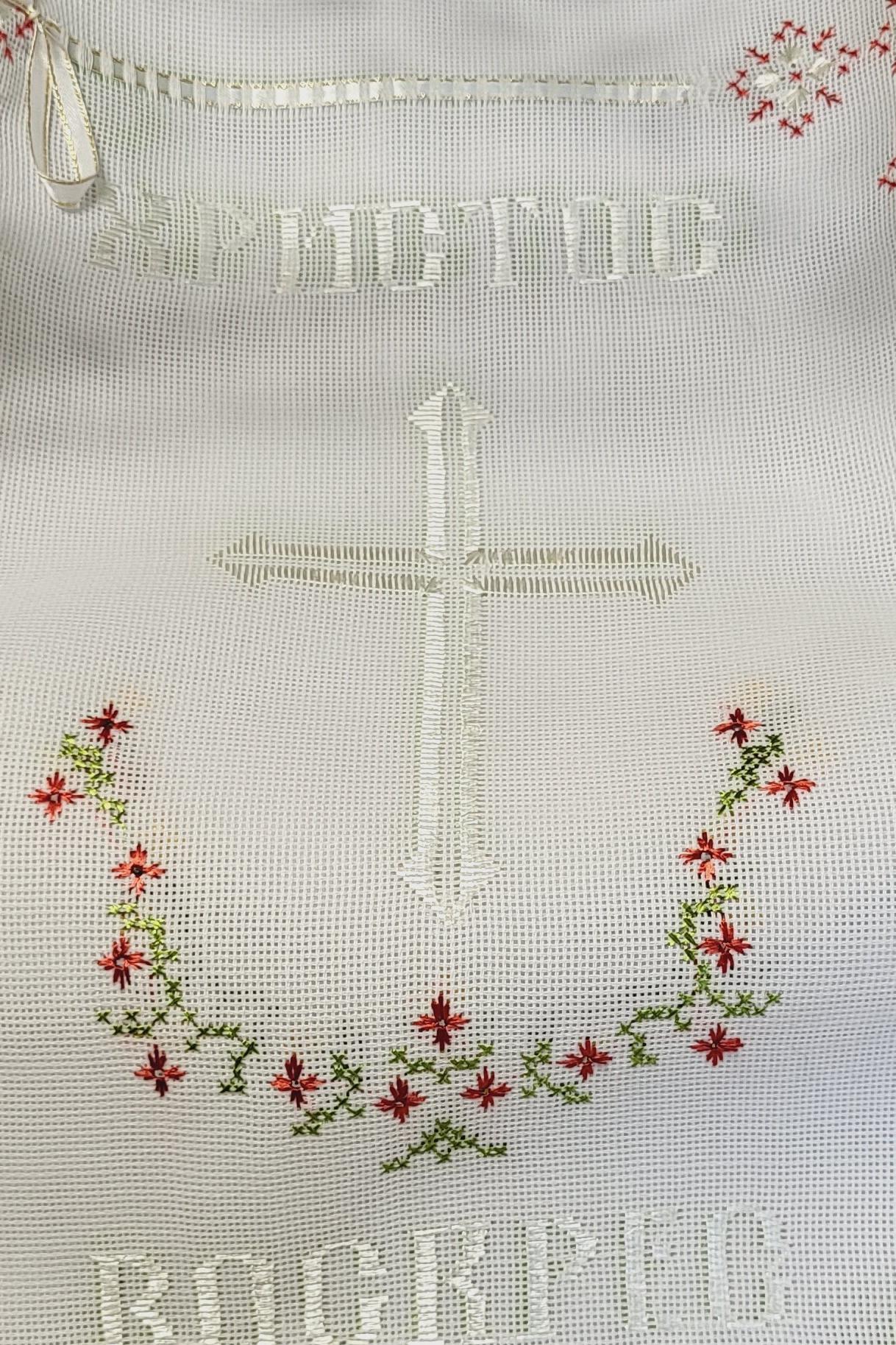 Салфетка-полотенце вышитая на пасхальную корзину ручная вышивка (Арт-054чер) - фото 2 Салфетка-полотенце вышитая на пасхальную корзину ручная вышивка (Арт-054чер) - фото 2