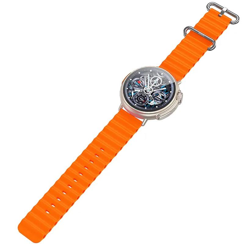 Смарт-часы Hoco Smart Watch Y18 Smart sports call version Orange (00000066170_1) - фото 3