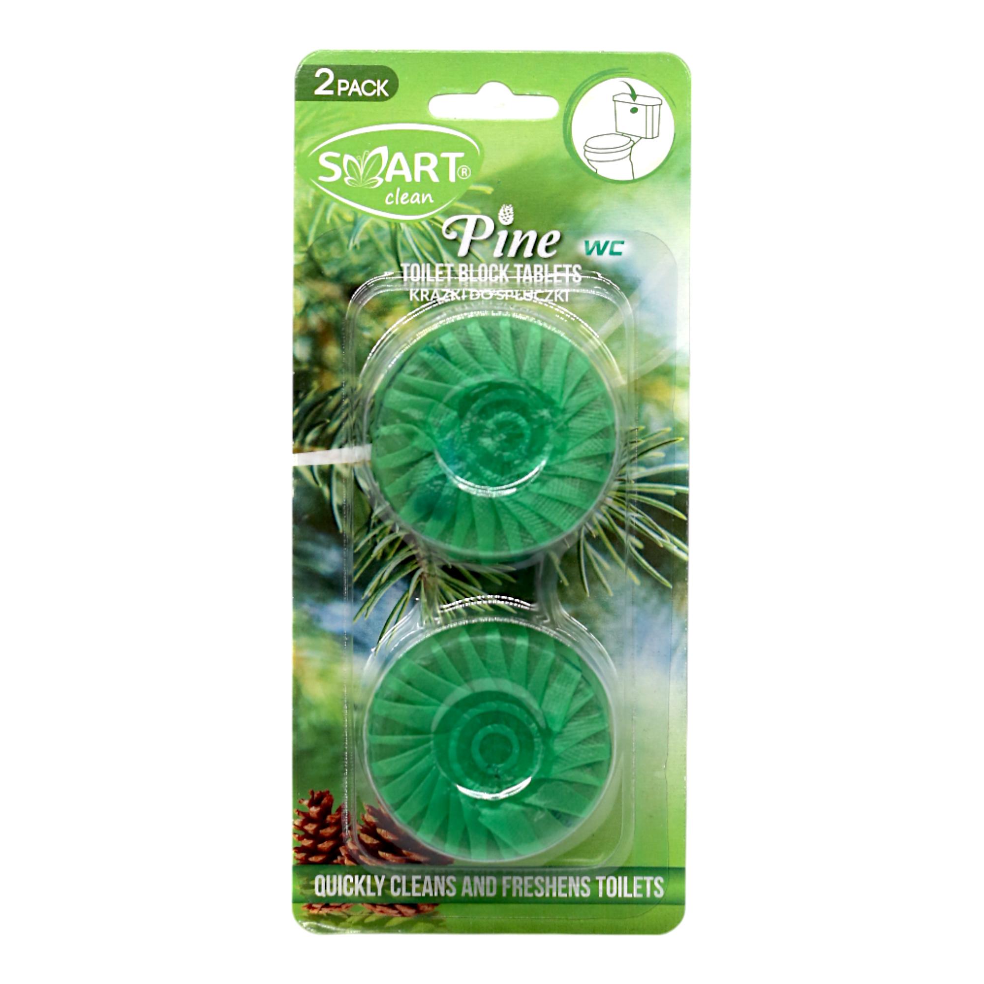 Диски для зливного бачка Smart Clean для чищення унітазу Сосна 2 шт. (НФ-00007346)