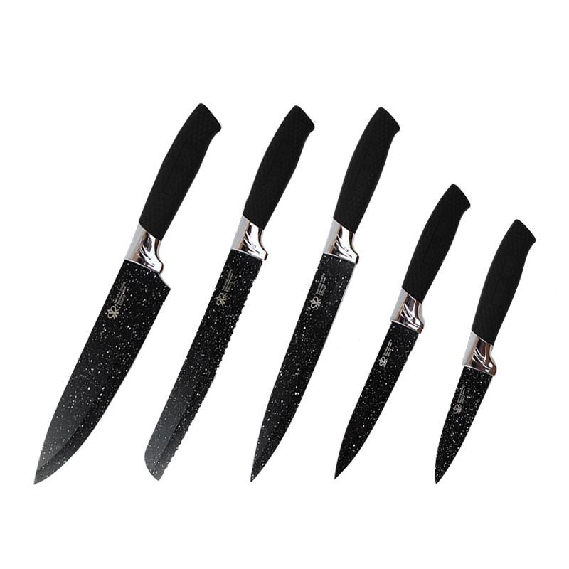 Набір кухонних металевих ножів Non Stick Coating Sets 6 пр. (150247)