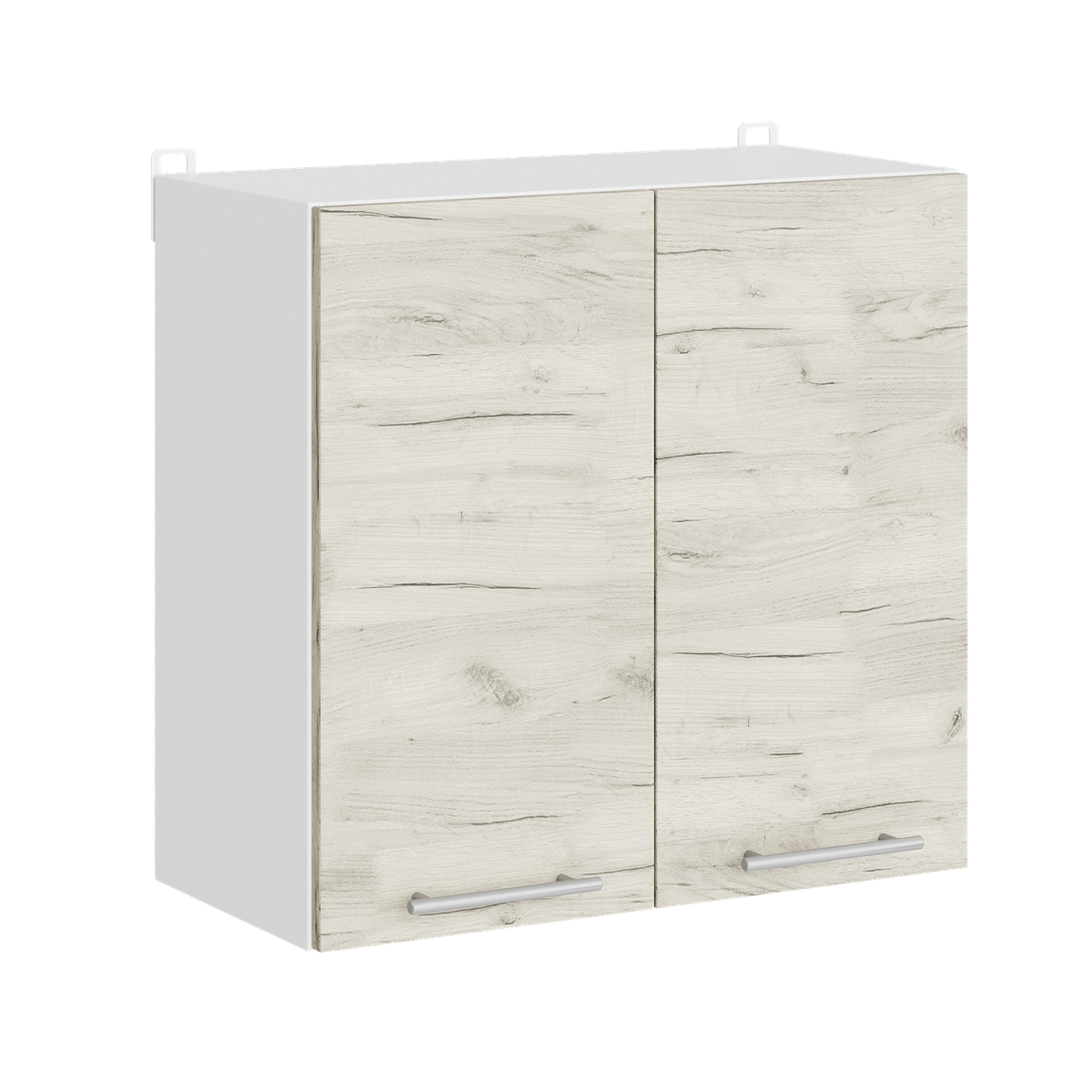 Кухня секция Еверест Эко Новая 60 Верх Сушилка 600х575х296 мм Белый/Крафт Белый (eko-405)