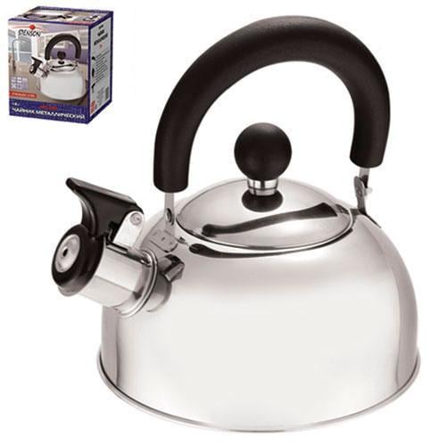 Чайник SS 1,6 л одинарное дно (6900) - фото 1 Чайник SS 1,6 л одинарное дно (6900) - фото 1