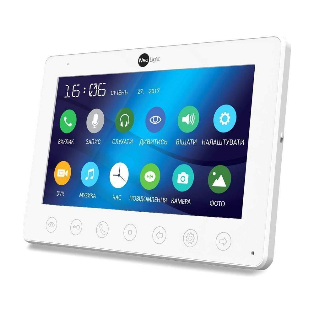 Комплект видеодомофона NeoLight OMEGA+ HD + Solo FHD Graphite (93149)