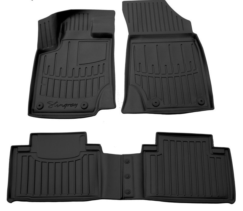 Автоковрики 3D Stingray Geely Atlas 2016- 4 шт. Черный (2270990140)