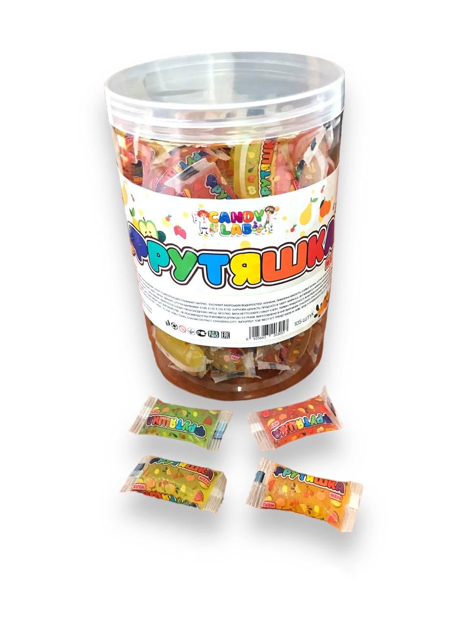 Желейная конфета Candy Lab в капсулах Фрутяшка105 шт. (00000005879)