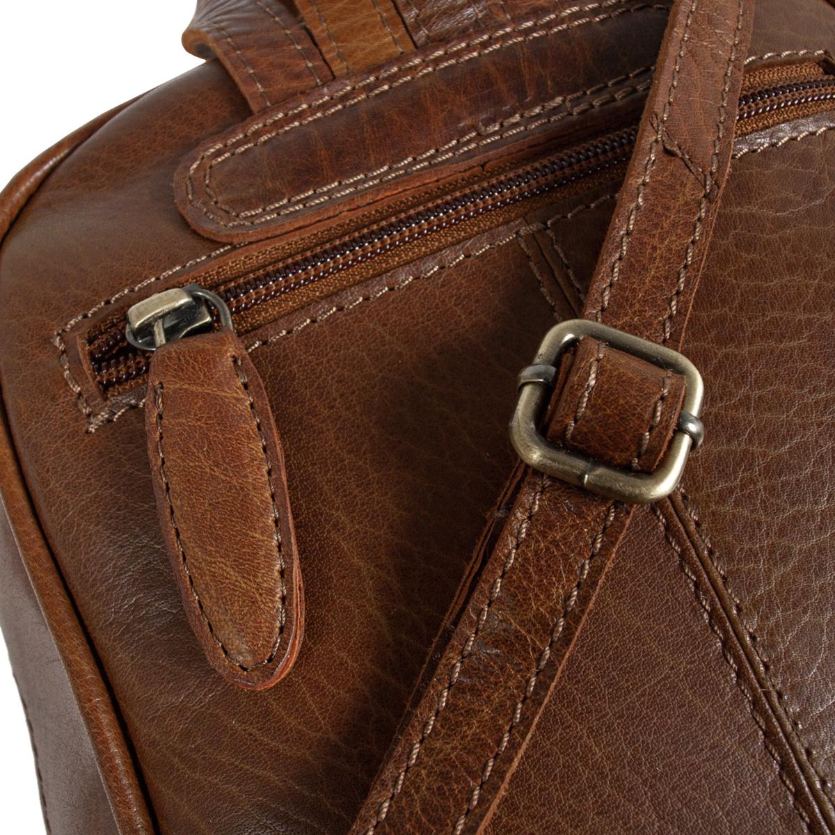 Міський рюкзак жіночий шкіряний Ashwood T87 Honey - фото 8 Міський рюкзак жіночий шкіряний Ashwood T87 Honey - фото 8