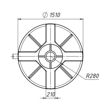 Выгребная яма 3000 л Ø 151х189 см горловина 90 см - фото 8 Выгребная яма 3000 л Ø 151х189 см горловина 90 см - фото 8