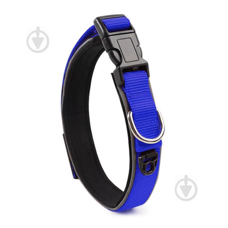 Ошейник двухслойный для собак Taotaopets 181-2019 L Blue (5536-18179) Ошейник двухслойный для собак Taotaopets 181-2019 L Blue (5536-18179)