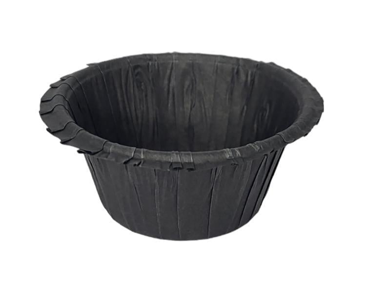 Форма для випічки кексів/капкейків паперові з підсилювачем Чорний (19572261)