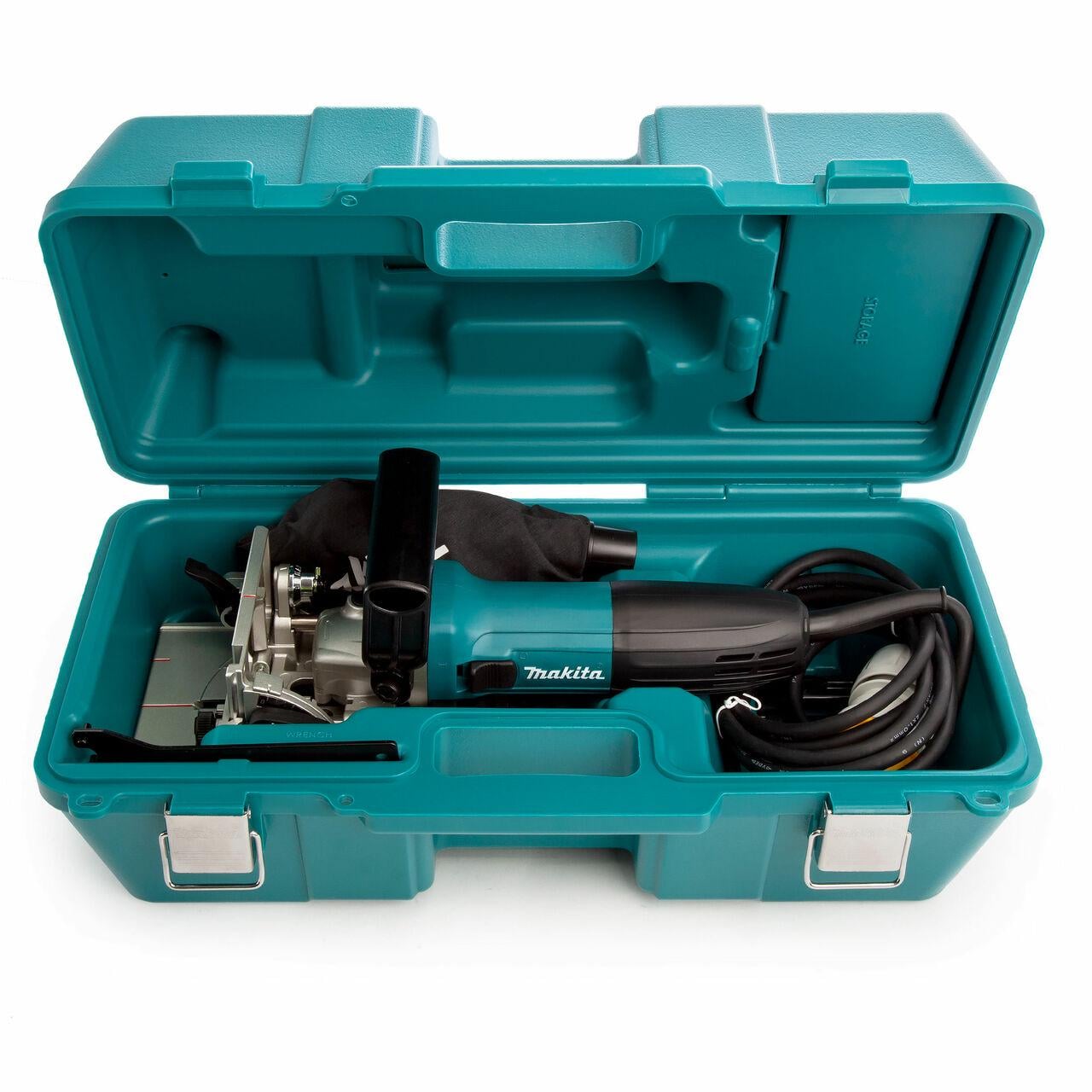 Фрезер Шпоночный Makita PJ7000 (710Вт, 100 мм) ламельная фреза с 6 установок глубины для шпонок (4610)