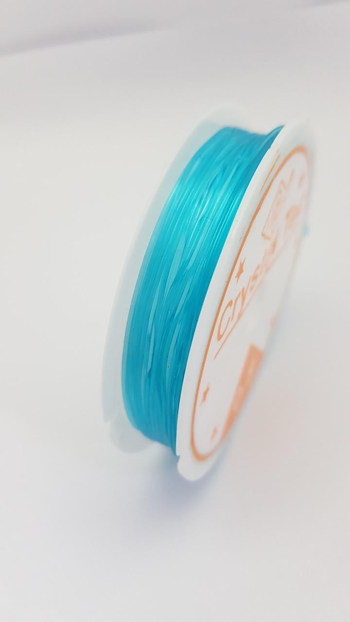 Шнур эластичный для изготовления ювелирных изделий DalaB Crystal Tec 0,8 мм Голубой (1799784304)