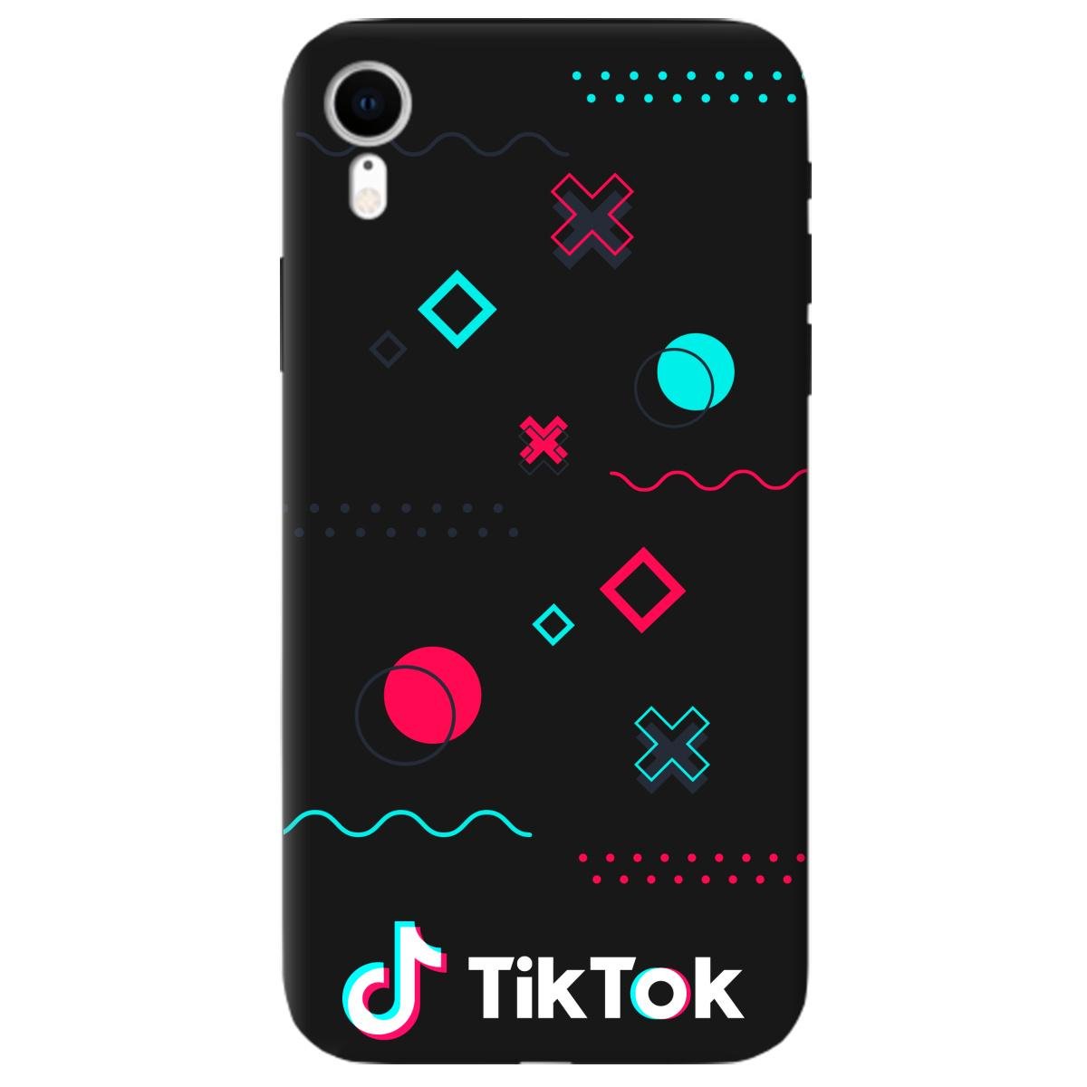 Силіконовий чохол Zorrov для Apple iPhone XR - TikTok (11160050273126967) - фото 1