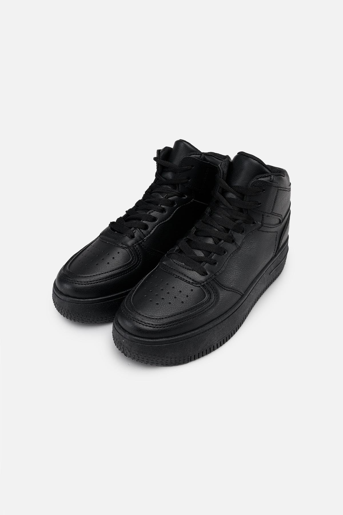 Кеди жіночі ЦБ-00243090 р. 37,5 Чорний (SKT000966780) - фото 3