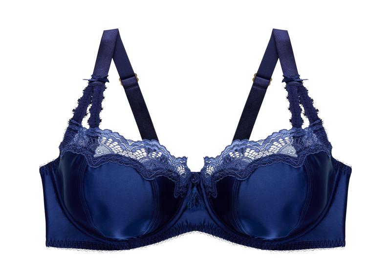 Бюстгальтер для большой груди Dita von Teese 85D Синий электрик (98955-electric)