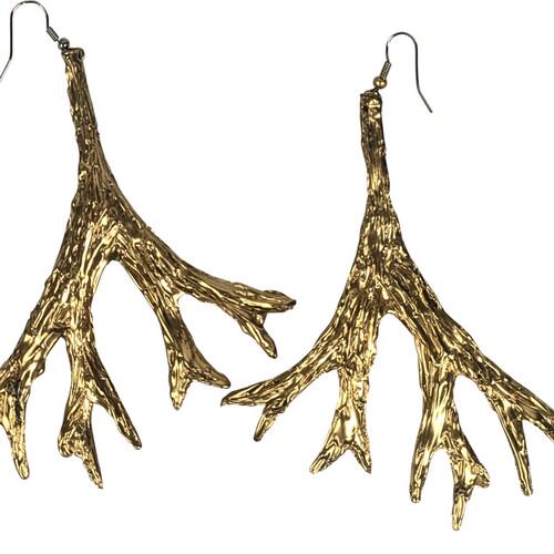 Сережки Эльфийка SETA Decor 22-367GL