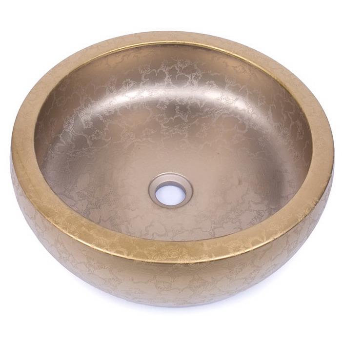 Умывальник накладной NEWARC 5061 420x420x150 мм Бронзовый (131001) Умывальник накладной NEWARC 5061 420x420x150 мм Бронзовый (131001)