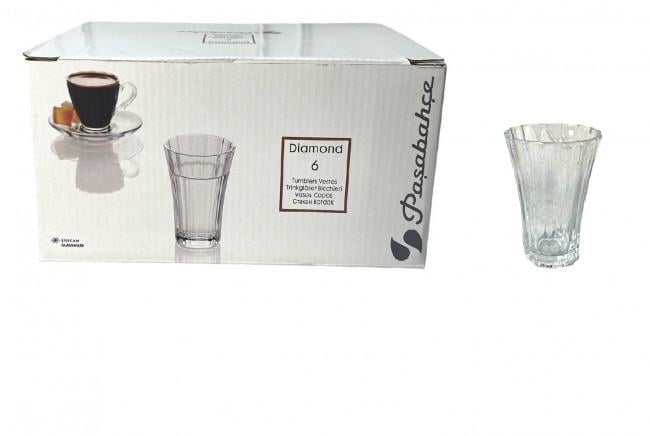 Набор рюмок Pasabahce Diamond 52400 110 мл 6 шт. (25210934) - фото 3 Набор рюмок Pasabahce Diamond 52400 110 мл 6 шт. (25210934) - фото 3
