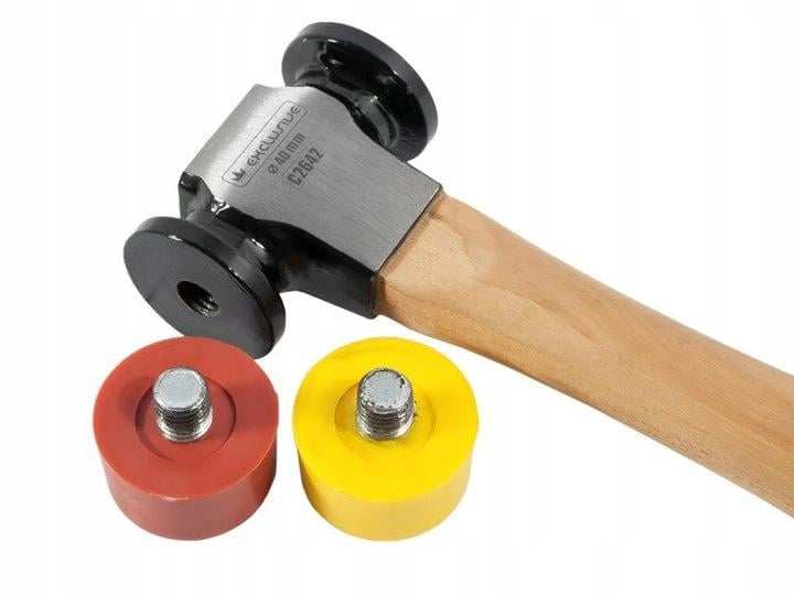 Молоток рихтовочный Richmann ручка Hickory 600 г (C2642) - фото 2 Молоток рихтовочный Richmann ручка Hickory 600 г (C2642) - фото 2