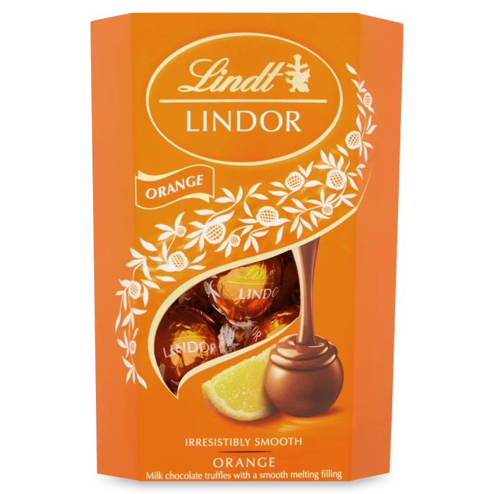 Конфеты шоколадные Lindt Lindor Orange 200 г (1797766611)