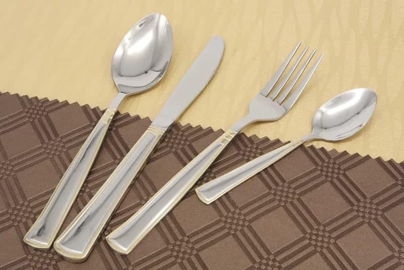 Набір столових приладів А-Плюс CT-1416 із нержавіючої сталі 24 пр. - фото 2